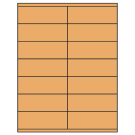 4.25" x 1.5"  Sheet Label