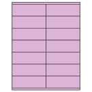 4.25" x 1.5"  Sheet Label