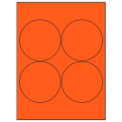 3.9375" x 3.9375"  Sheet Label