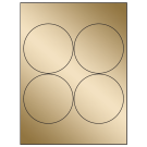 3.9375" x 3.9375"  Sheet Label