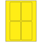 3" x 5"  Sheet Label