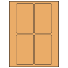 3" x 5"  Sheet Label