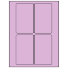 3" x 5"  Sheet Label