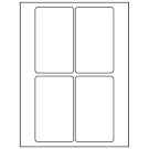3" x 5"  Sheet Label