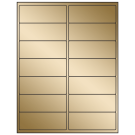 4" x 1.5"  Sheet Label