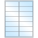 4" x 1.5"  Sheet Label