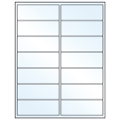 4" x 1.5"  Sheet Label