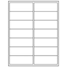 4" x 1.5"  Sheet Label