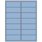 4" x 1.5"  Sheet Label