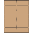 4" x 1.5"  Sheet Label