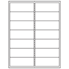 4" x 1.5"  Sheet Label