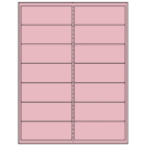 4" x 1.5"  Sheet Label