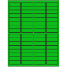 1.9375" x 0.625"  Sheet Label
