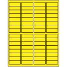 1.9375" x 0.625"  Sheet Label