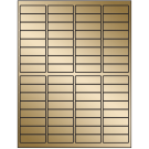 1.9375" x 0.625"  Sheet Label