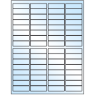1.9375" x 0.625"  Sheet Label
