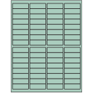 1.9375" x 0.625"  Sheet Label
