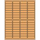 1.9375" x 0.625"  Sheet Label
