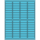 1.9375" x 0.625"  Sheet Label