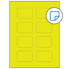 2.6" x 1.77"  Sheet Label