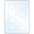 2.6" x 1.77"  Sheet Label