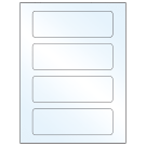 6.5" x 2.0875"  Sheet Label