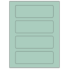 6.5" x 2.0875"  Sheet Label