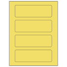 6.5" x 2.0875"  Sheet Label