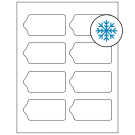 3.5625" x 1.75"  Sheet Label