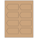 3.5625" x 1.75"  Sheet Label