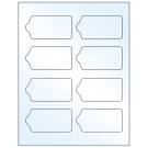 3.5625" x 1.75"  Sheet Label