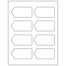 3.5625" x 1.75"  Sheet Label
