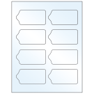 3.5625" x 1.75"  Sheet Label