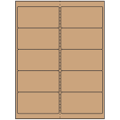 4" x 2"  Sheet Label