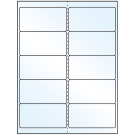 4" x 2"  Sheet Label