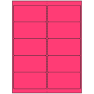 4" x 2"  Sheet Label