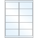 4" x 2"  Sheet Label