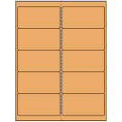 4" x 2"  Sheet Label