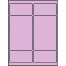 4" x 2"  Sheet Label