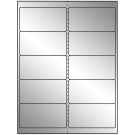 4" x 2"  Sheet Label