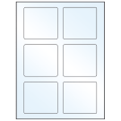 3.25" x 3"  Sheet Label