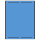 3.25" x 3"  Sheet Label