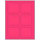 3.25" x 3"  Sheet Label