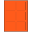 3.25" x 3"  Sheet Label