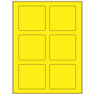 3.25" x 3"  Sheet Label