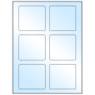 3.25" x 3"  Sheet Label