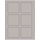 3.25" x 3"  Sheet Label