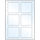 3.25" x 3"  Sheet Label