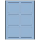 3.25" x 3"  Sheet Label