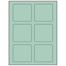 3.25" x 3"  Sheet Label